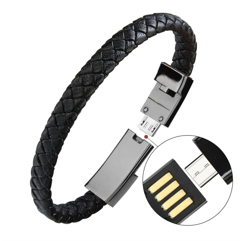 Pulseira Full Power USB para carregador de celular