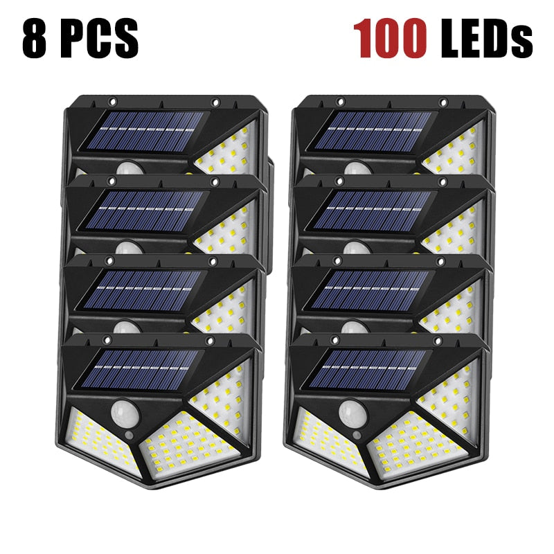 Luz LED de Placa Solar com Detector de Movimento (LEVE MAIS E PAGUE MENOS)