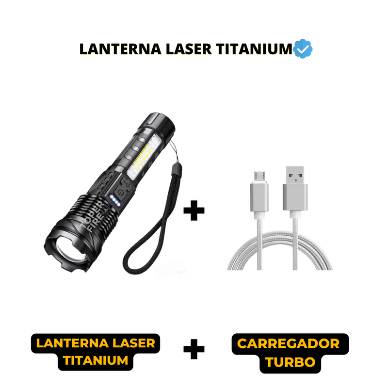 Lanterna Laser Titanium™